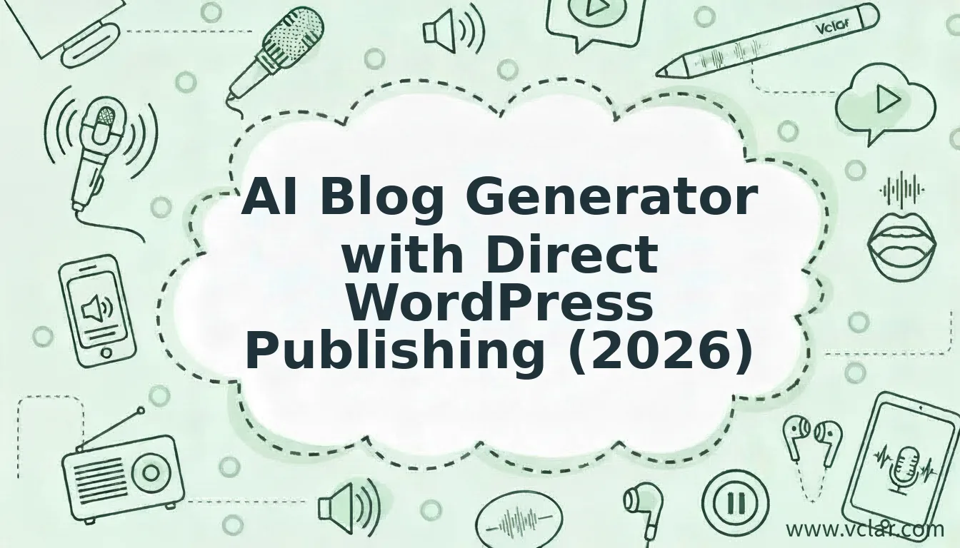AI Blog Generator with Direct WordPress Publishing Setup Steps