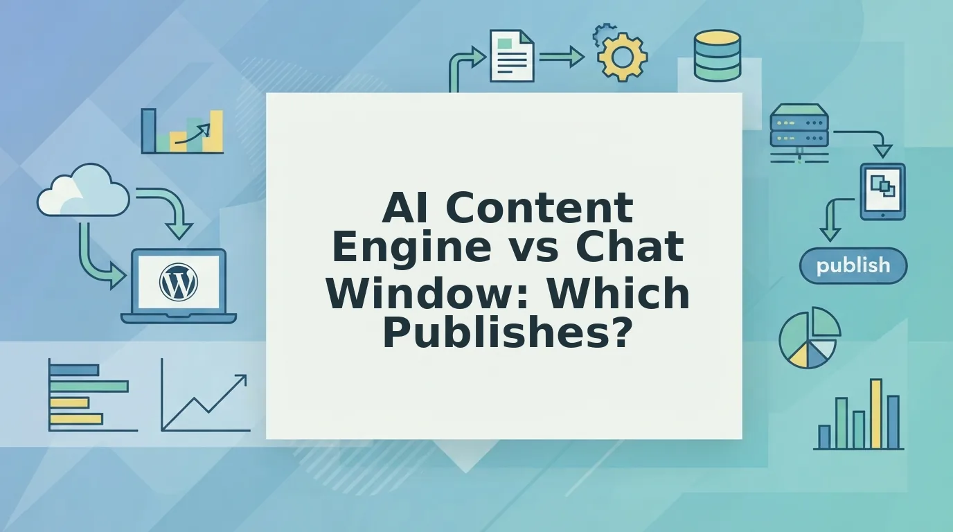 AI Content Engine vs Chat Window Workflows for Blog Teams