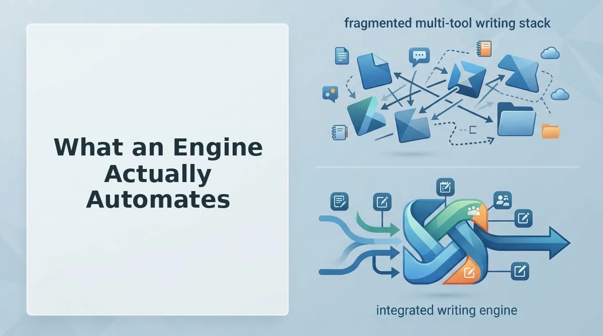 What an Engine Actually Automates