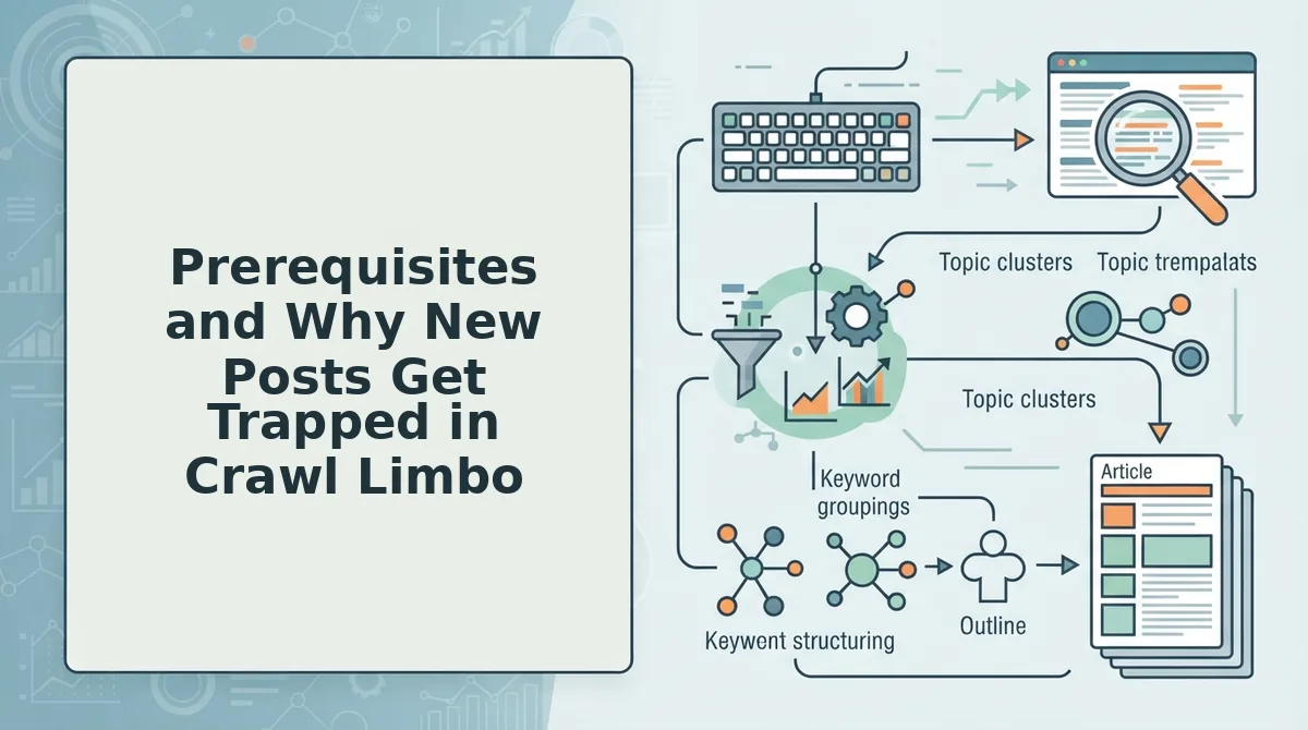 Prerequisites and Why New Posts Get Trapped in Crawl Limbo