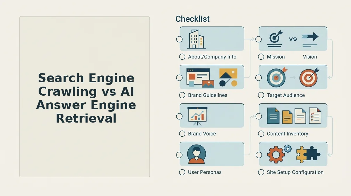Search Engine Crawling vs AI Answer Engine Retrieval