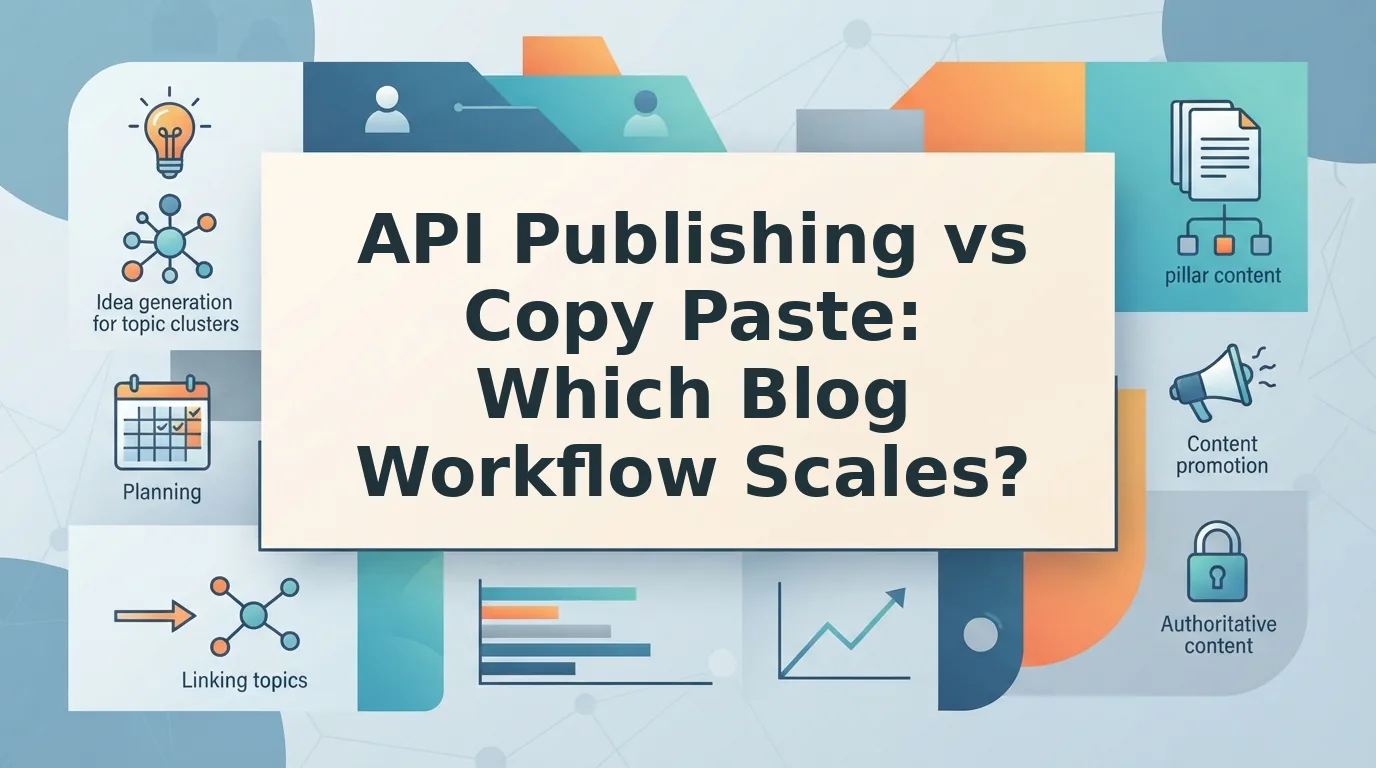 API Publishing Workflow vs Copy Paste for Blog Posts