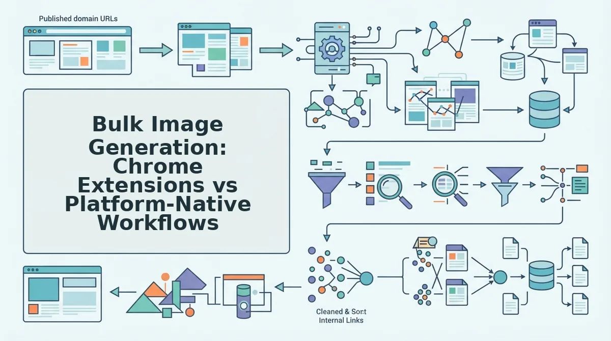 Bulk Image Generation: Chrome Extensions vs Platform-Native Workflows