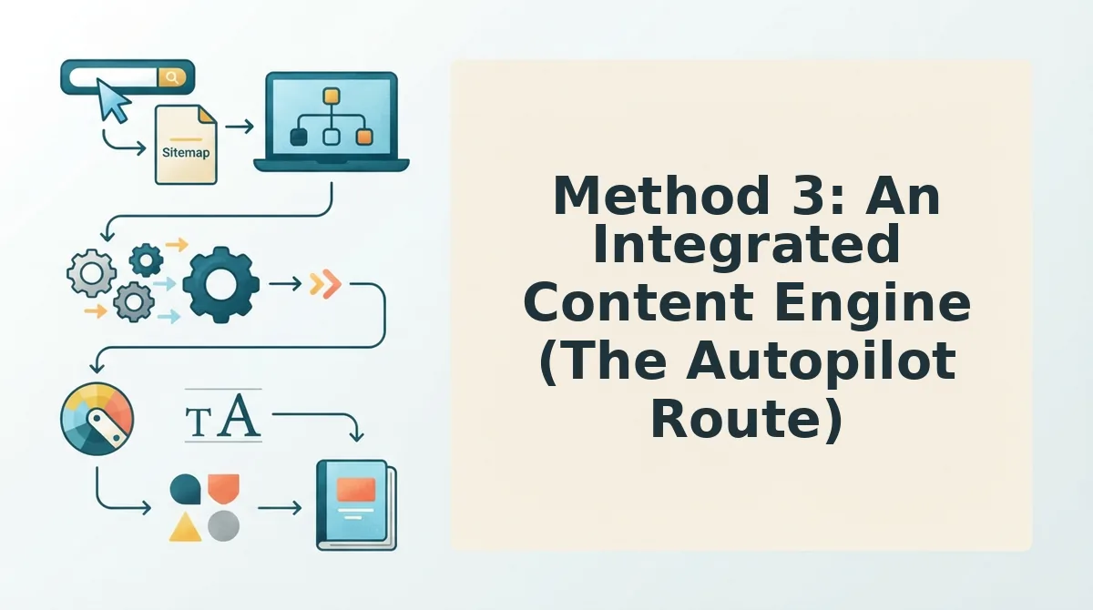 Method 3: An Integrated Content Engine (The Autopilot Route)