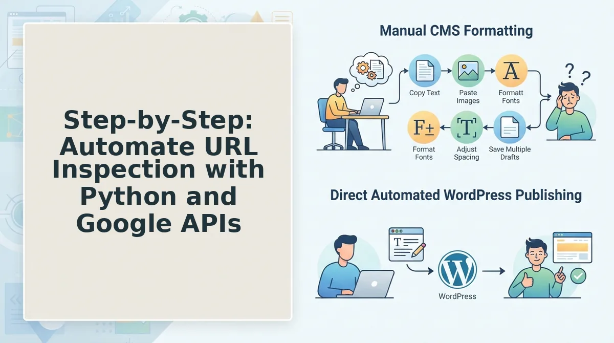 Step-by-Step: Automate URL Inspection with Python and Google APIs