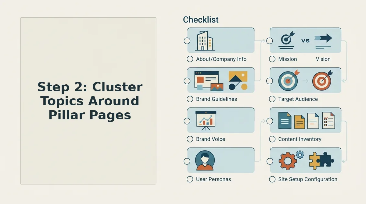 Step 2: Cluster Topics Around Pillar Pages