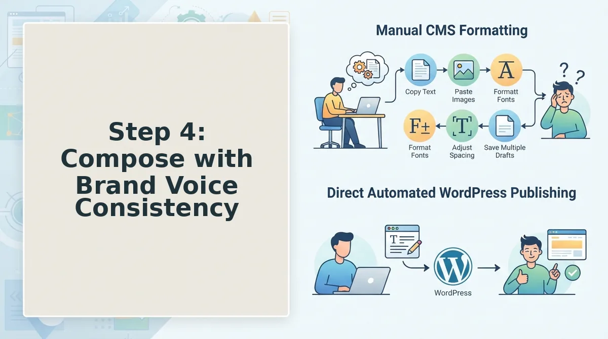 Step 4: Compose with Brand Voice Consistency