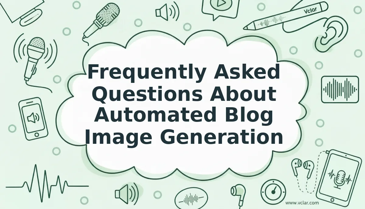 Frequently Asked Questions About Automated Blog Image Generation