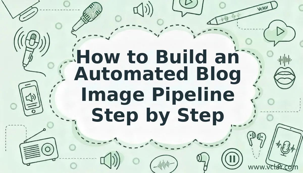 How to Build an Automated Blog Image Pipeline Step by Step