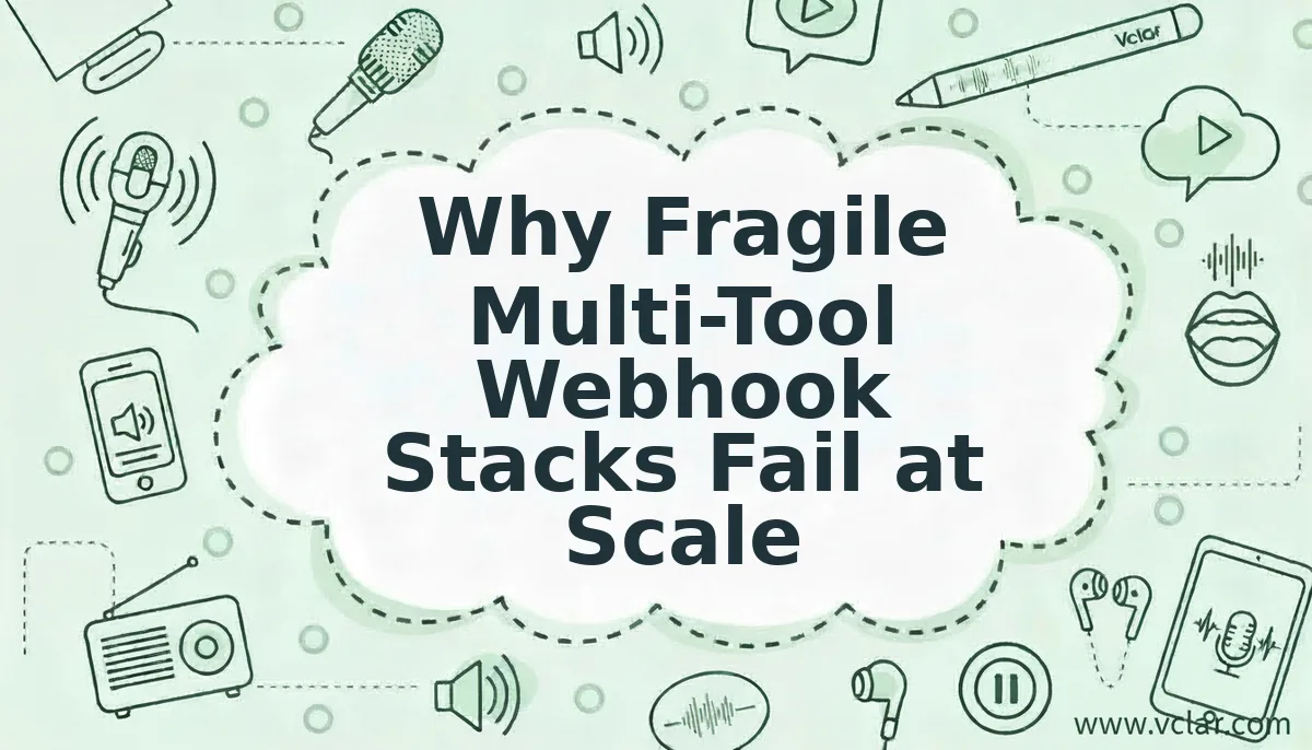 Why Fragile Multi-Tool Webhook Stacks Fail at Scale