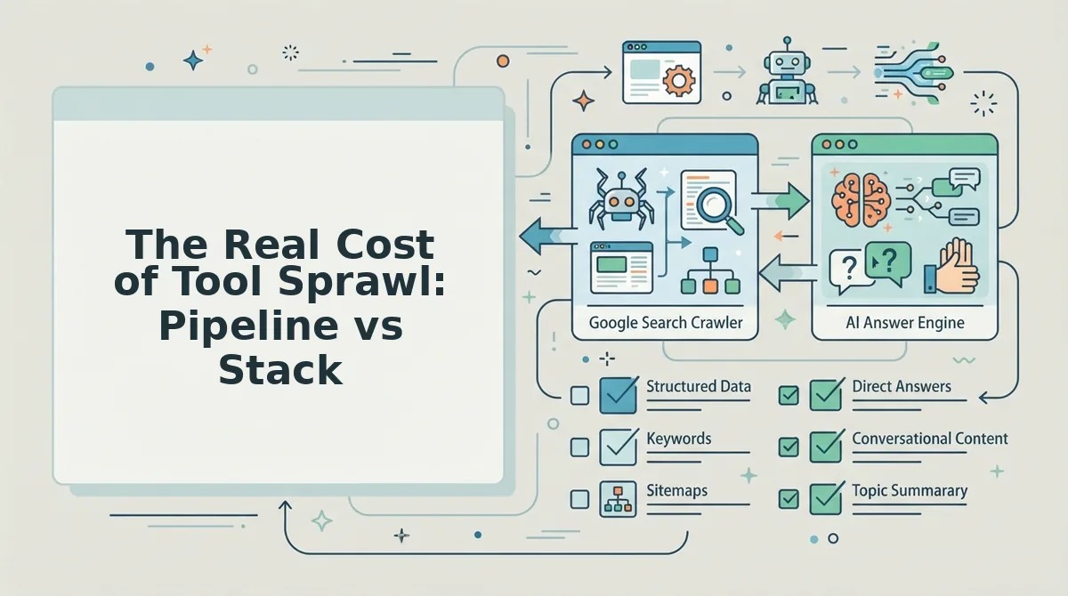 The Real Cost of Tool Sprawl: Pipeline vs Stack