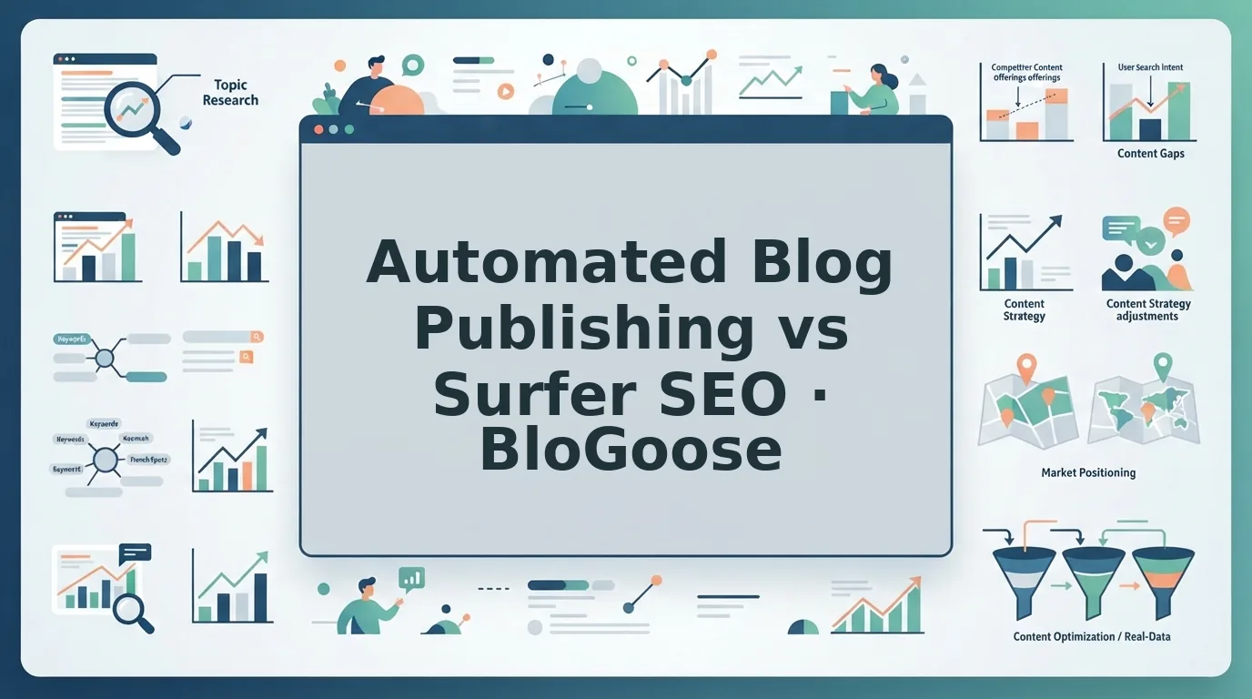 Automated Blog Publishing Pipeline vs Surfer SEO Workflows