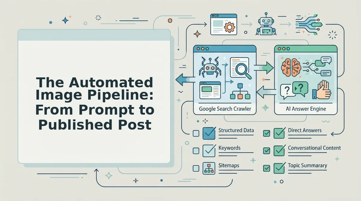 The Automated Image Pipeline: From Prompt to Published Post