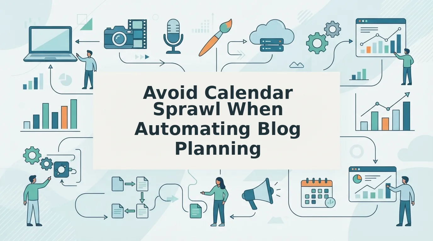 How to Avoid Calendar Sprawl When Automating Blog Planning