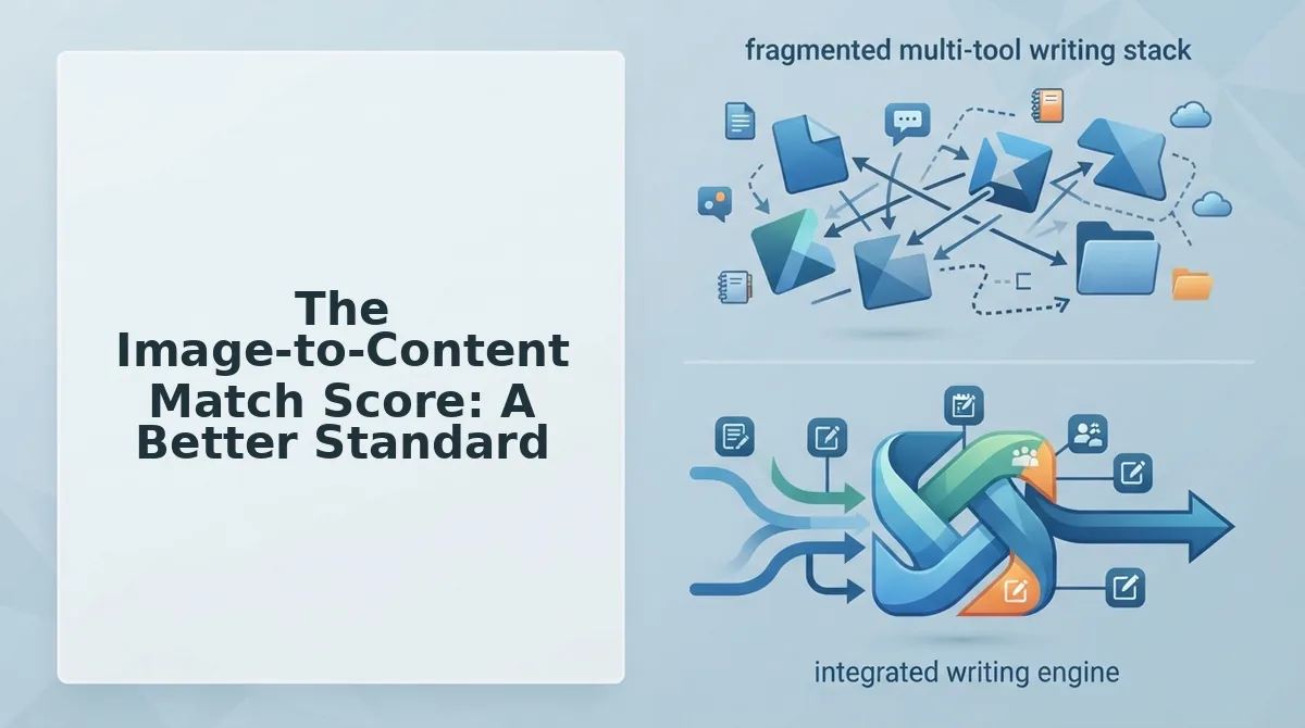 The Image-to-Content Match Score: A Better Standard