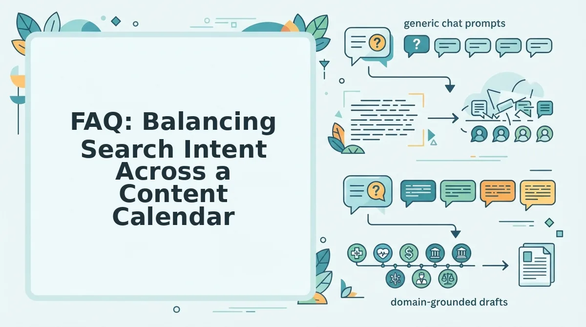 FAQ: Balancing Search Intent Across a Content Calendar