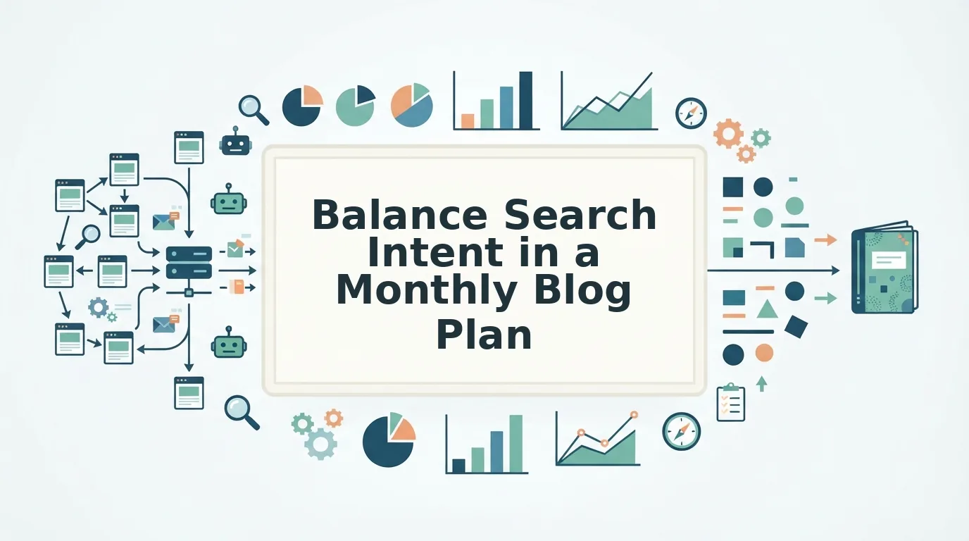 How to Balance Search Intent Across a Monthly Blog Plan