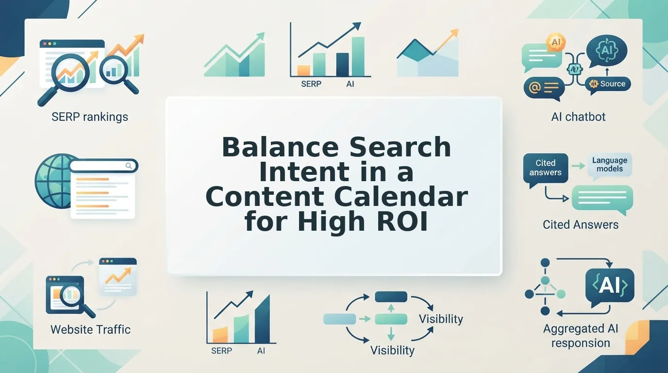 How to balance search intent in a content calendar