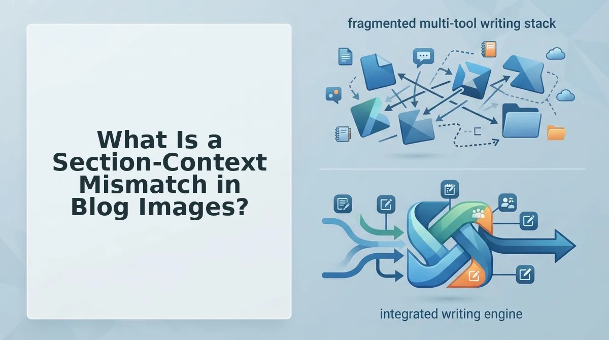 What Is a Section-Context Mismatch in Blog Images?