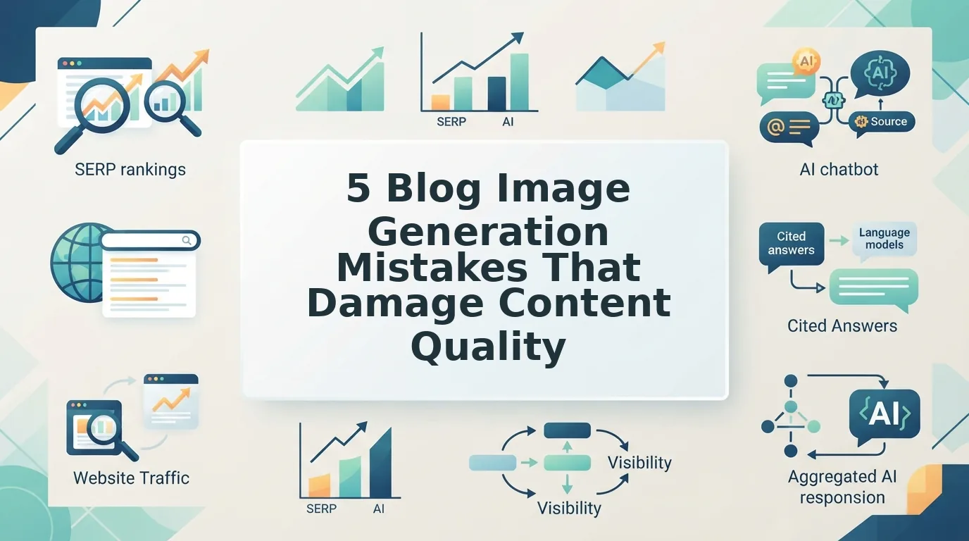 Five blog image generation mistakes that damage content quality