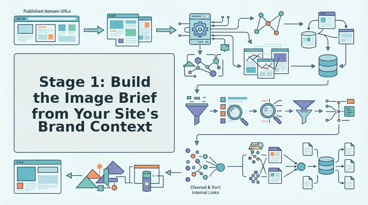 Stage 1: Build the Image Brief from Your Site's Brand Context