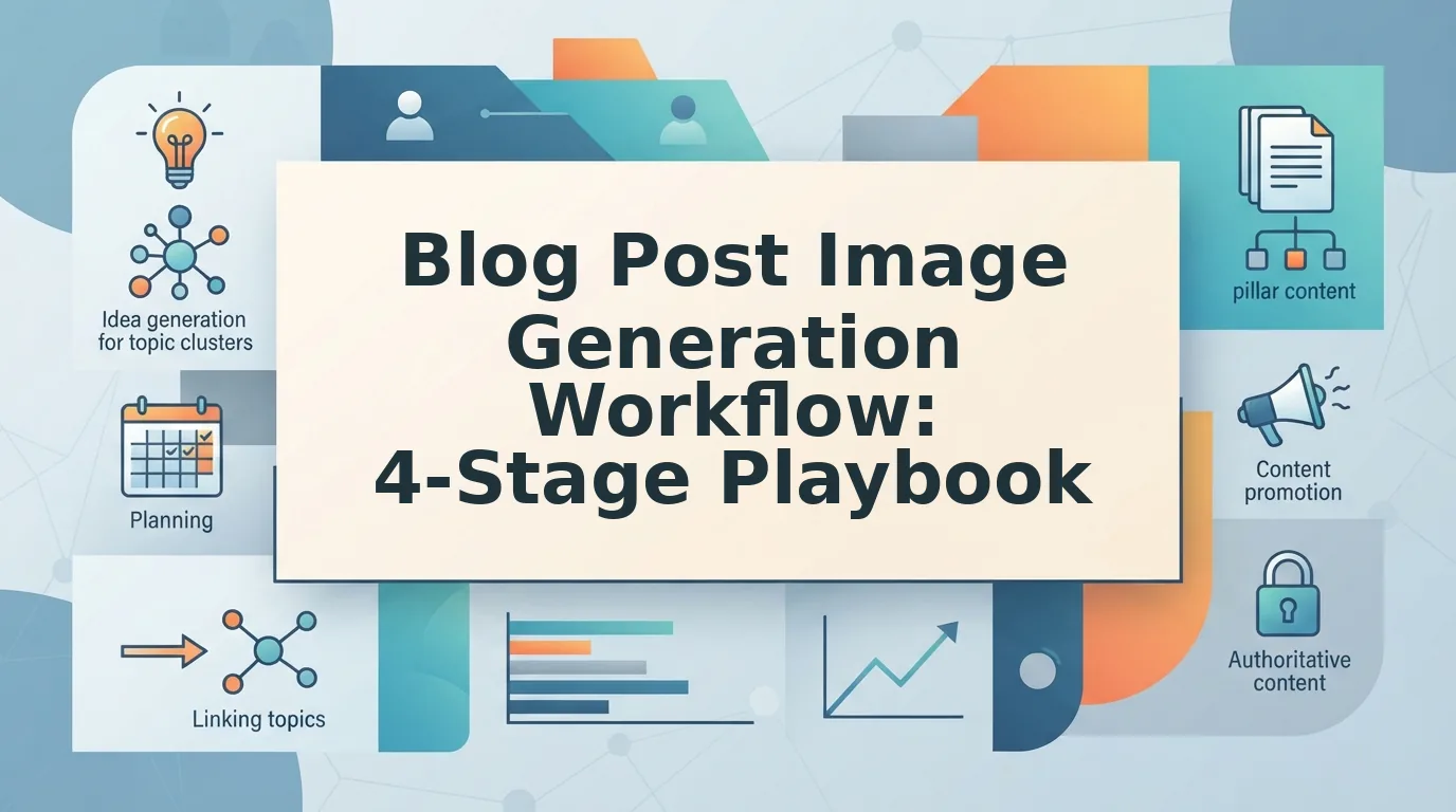 A blog post image generation workflow for organic search
