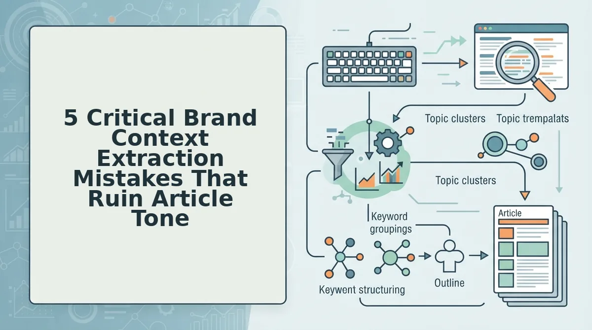 5 Critical Brand Context Extraction Mistakes That Ruin Article Tone