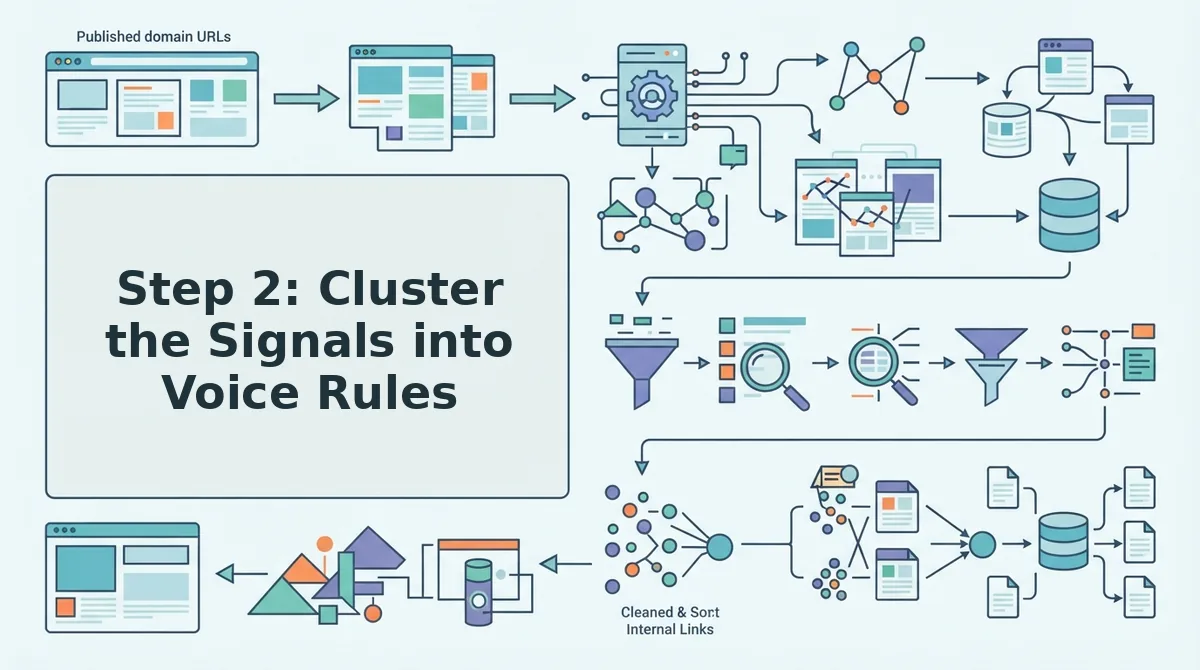Step 2: Cluster the Signals into Voice Rules