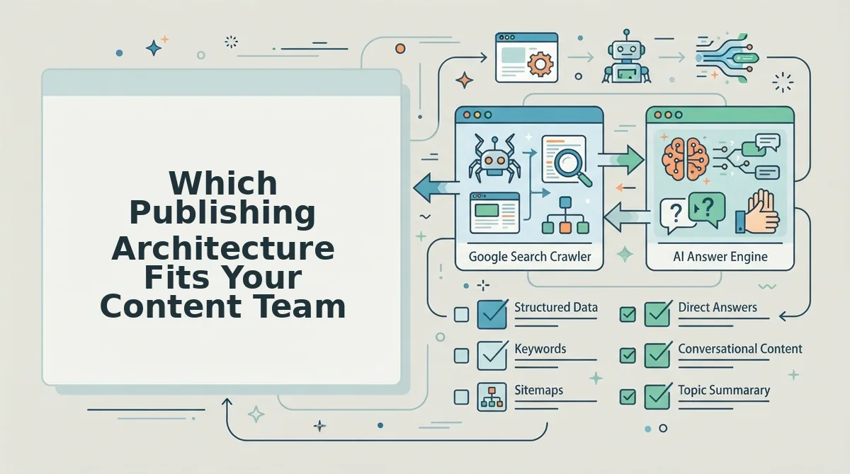 Which Publishing Architecture Fits Your Content Team