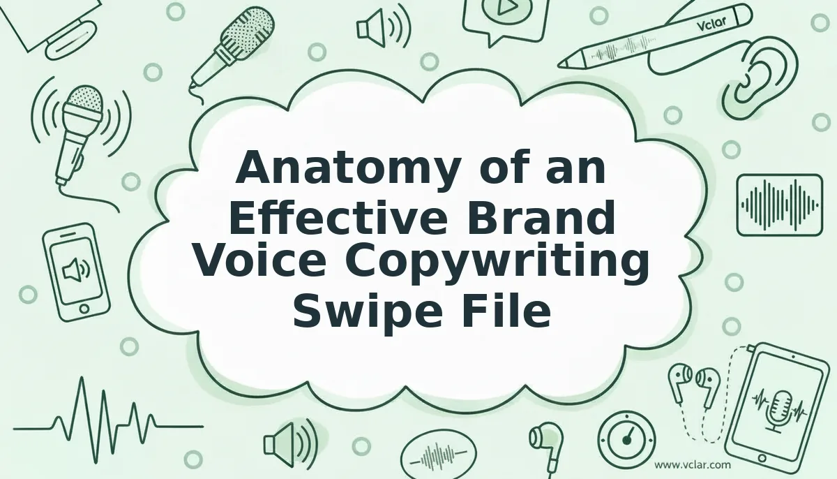 Anatomy of an Effective Brand Voice Copywriting Swipe File