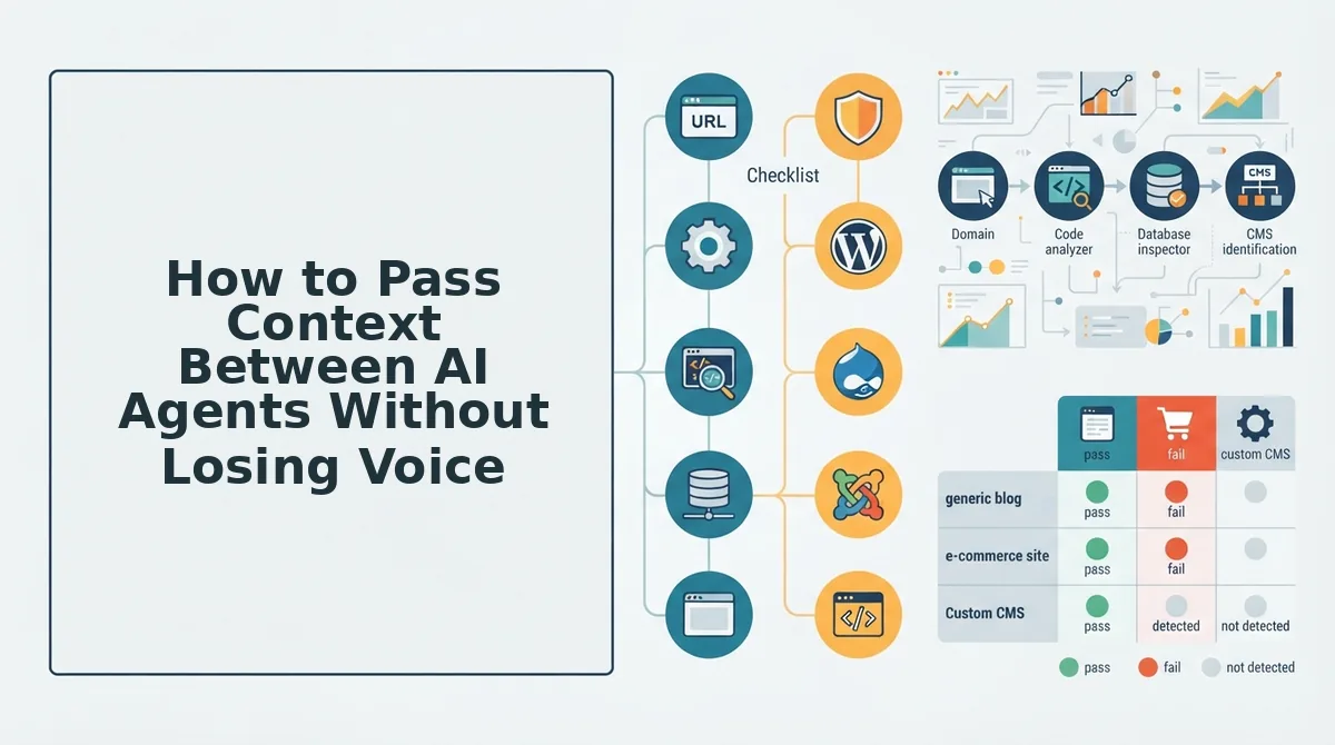 How to Pass Context Between AI Agents Without Losing Voice