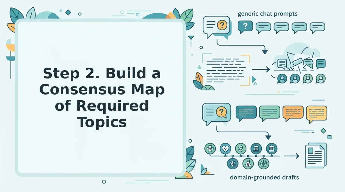 Step 2. Build a Consensus Map of Required Topics