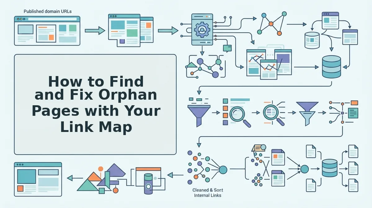 How to Find and Fix Orphan Pages with Your Link Map
