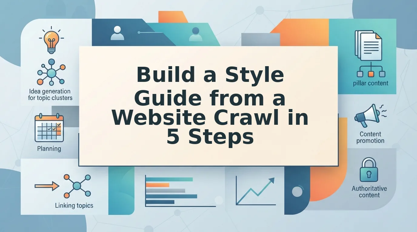 How to Build a Style Guide from Your Website Crawl