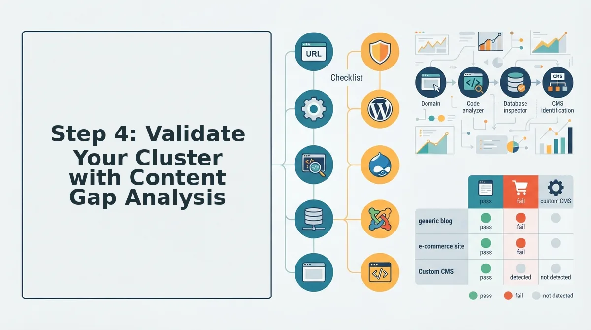 Step 4: Validate Your Cluster with Content Gap Analysis