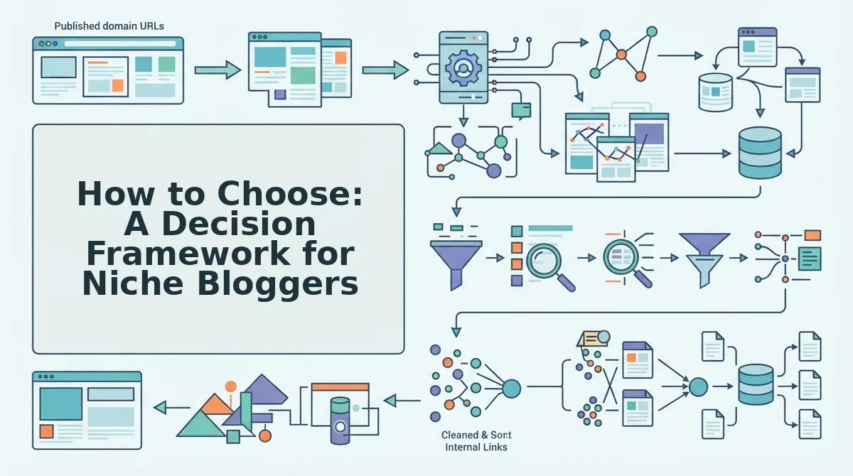 How to Choose: A Decision Framework for Niche Bloggers