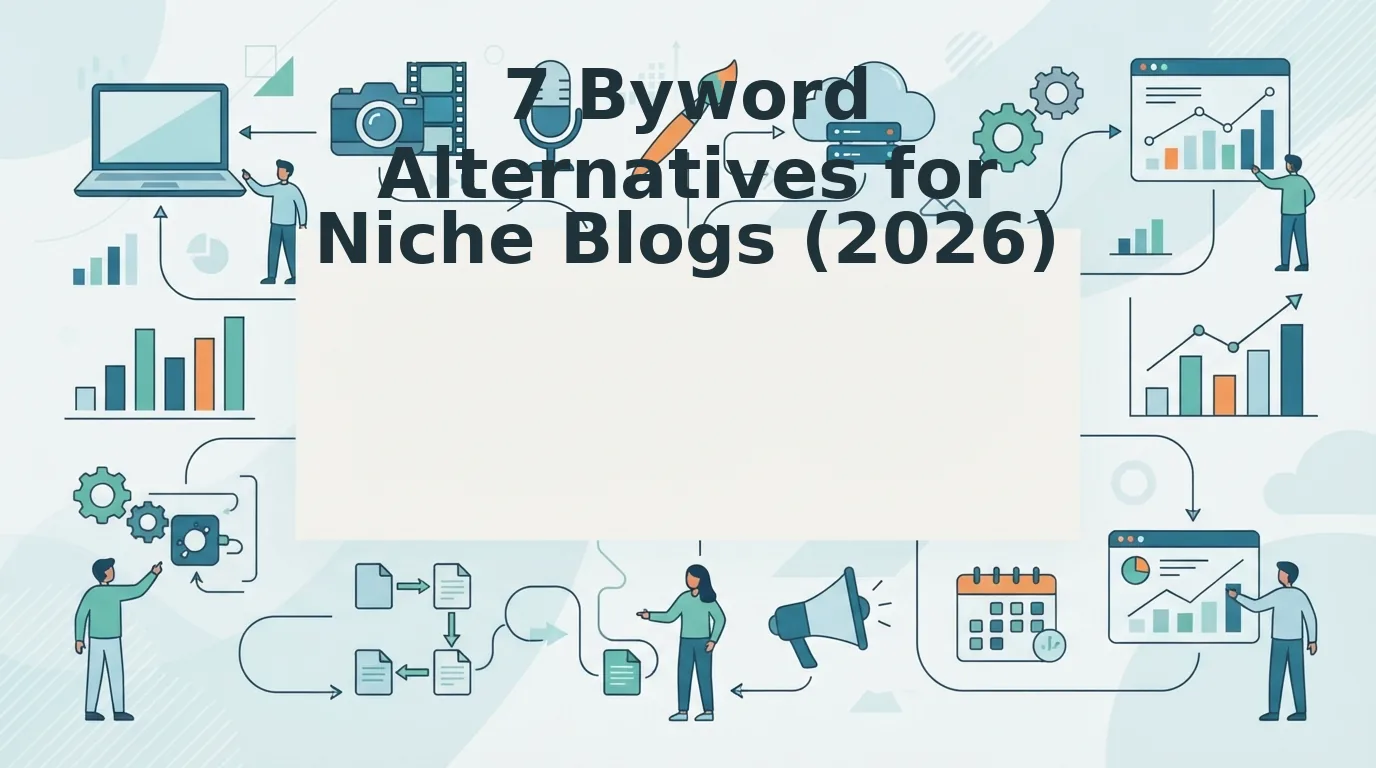 Byword alternatives for niche blogs that need brand voice