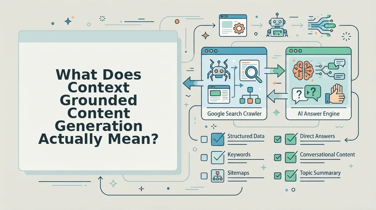 What Does Context Grounded Content Generation Actually Mean?