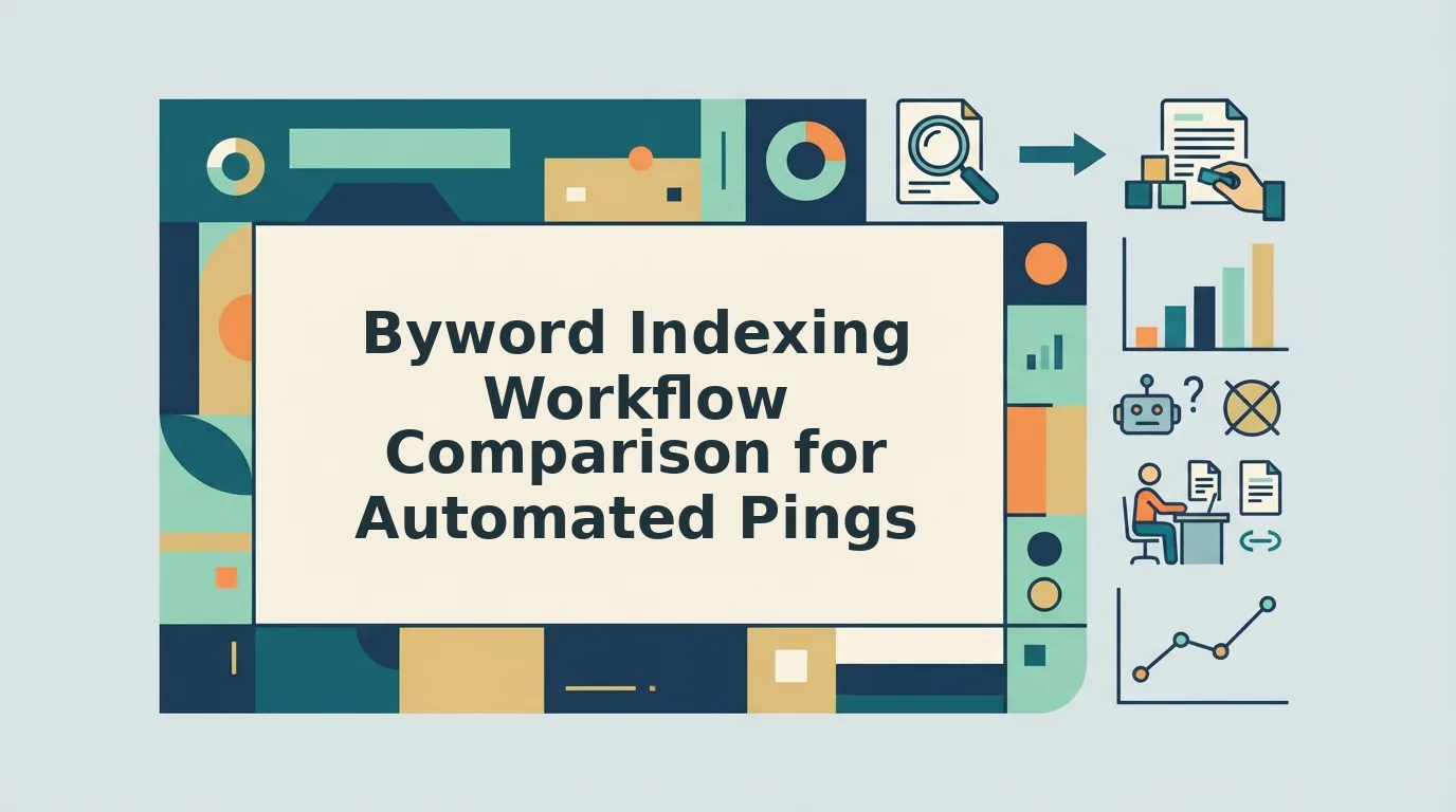 Byword Indexing Workflow Comparison for Automated Search Pings
