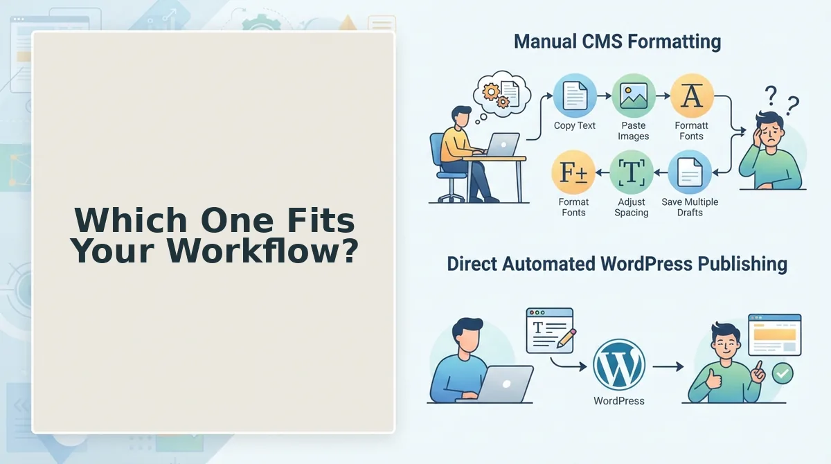 Which One Fits Your Workflow?