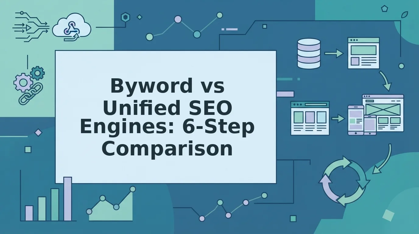 Byword vs unified SEO content engines for publishing