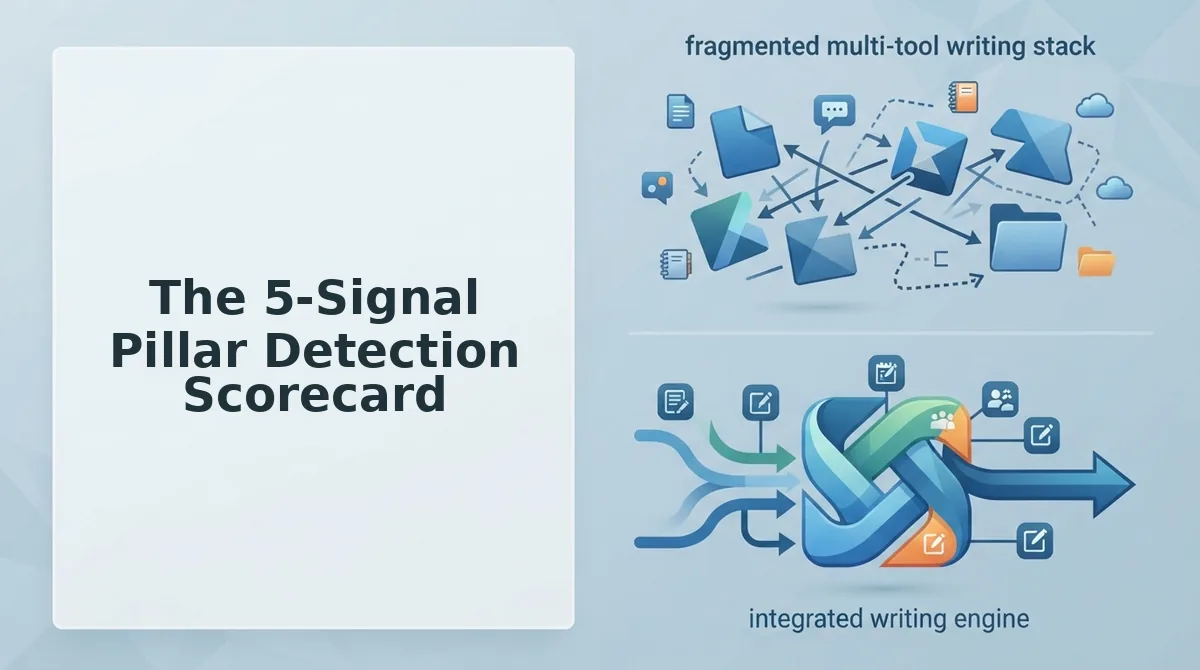 The 5-Signal Pillar Detection Scorecard