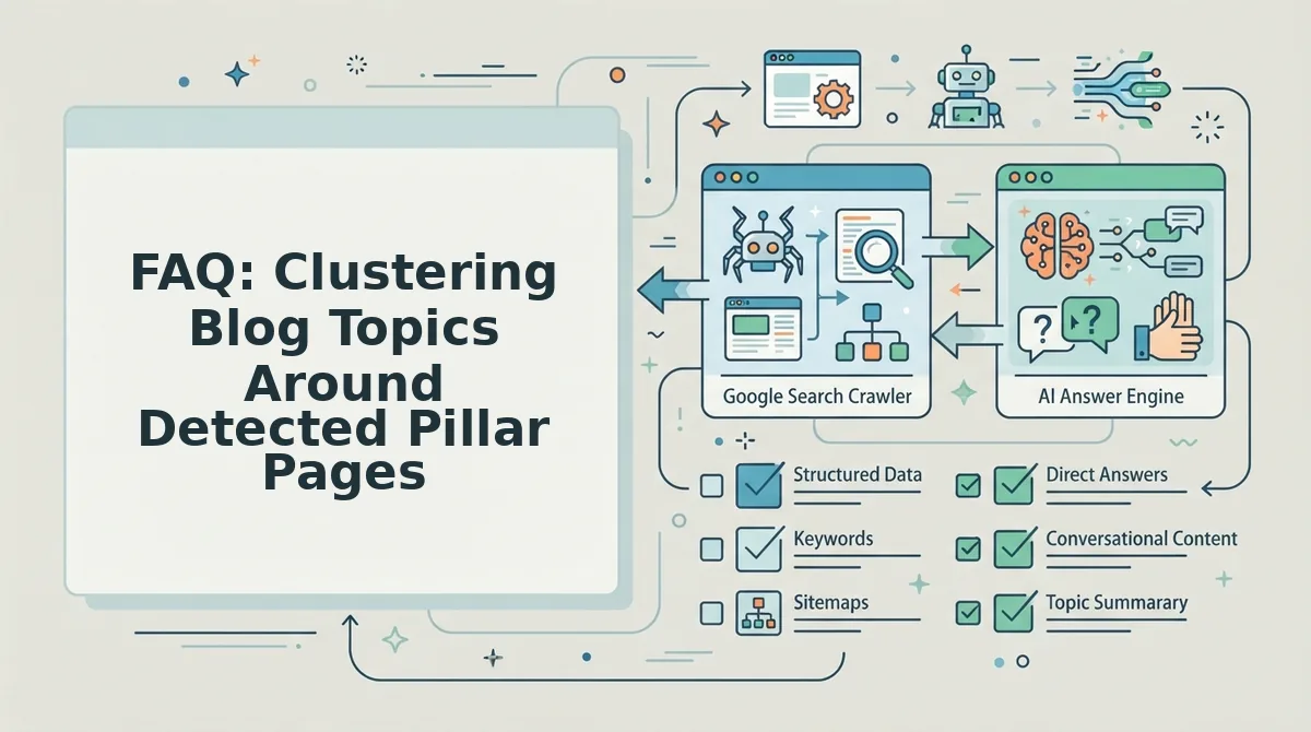 FAQ: Clustering Blog Topics Around Detected Pillar Pages