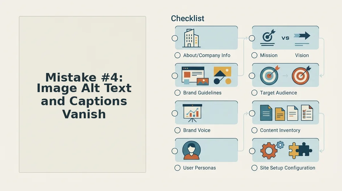 Mistake #4: Image Alt Text and Captions Vanish