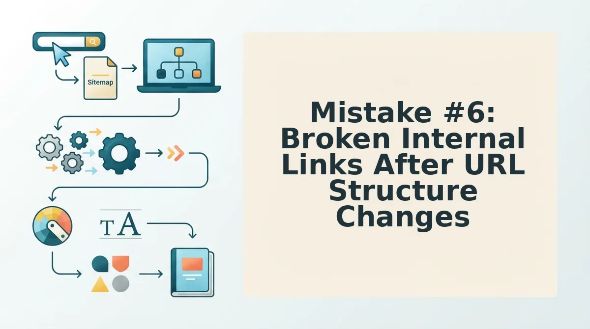 Mistake #6: Broken Internal Links After URL Structure Changes