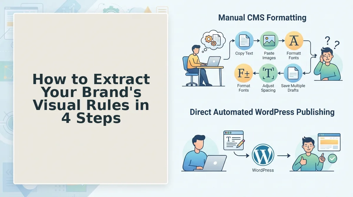 How to Extract Your Brand's Visual Rules in 4 Steps