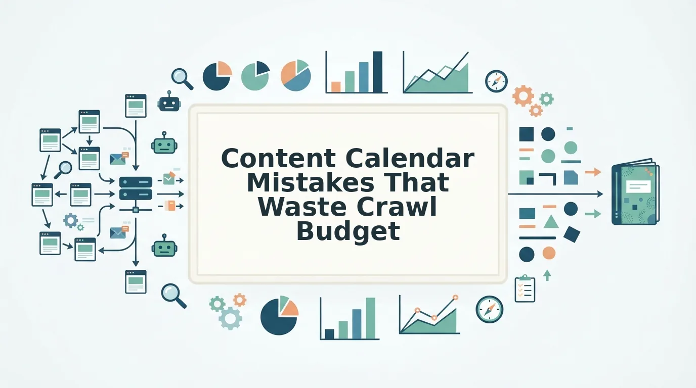 Content calendar planning mistakes that waste crawling budgets