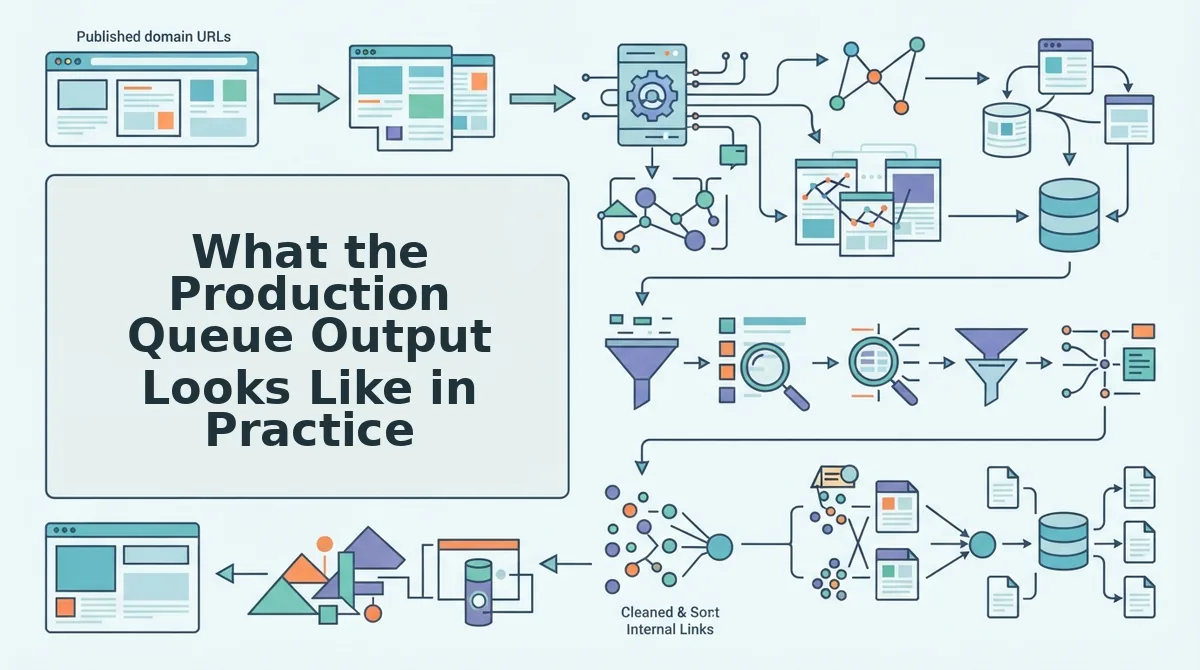 What the Production Queue Output Looks Like in Practice