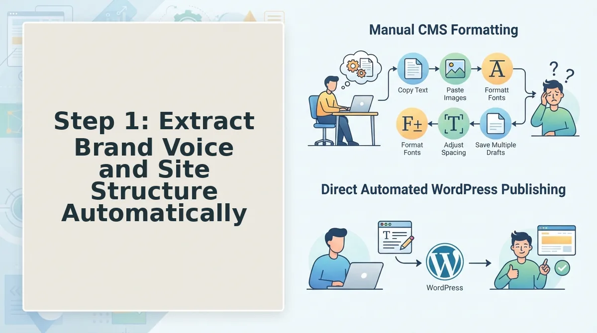 Step 1: Extract Brand Voice and Site Structure Automatically