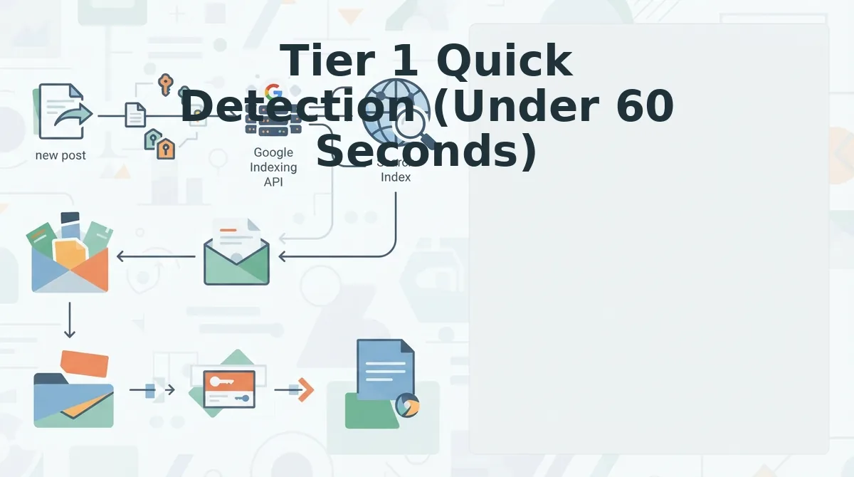 Tier 1 Quick Detection (Under 60 Seconds)
